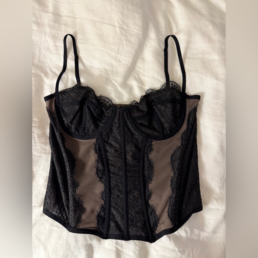 Urban Outfitters Black Corset